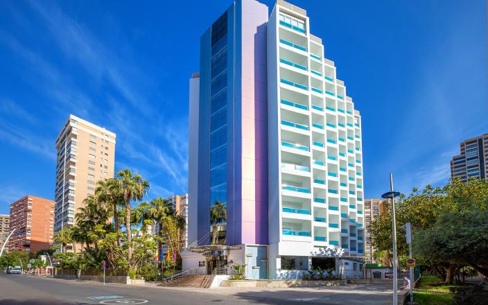 Fachada hotel Castilla