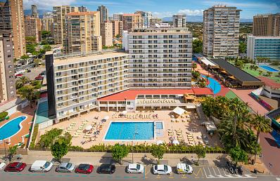 Fachada del Hotel Orange en Benidorm
