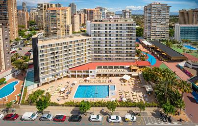 Fachada del Hotel Orange en Benidorm