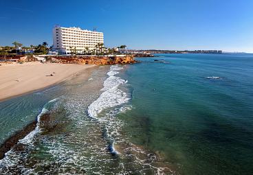 En primera línea de playa