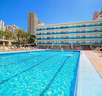 Animación en la piscina