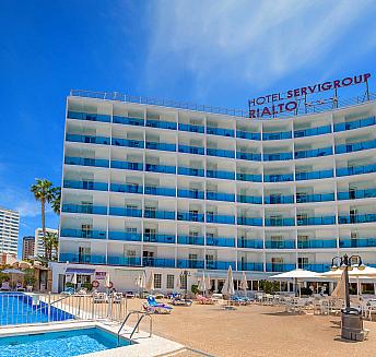 Actividades en la piscina Hotel Servigroup Rialto