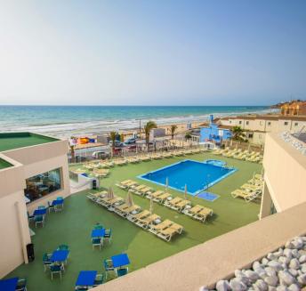 Animación matutina en el hotel Koral Beach