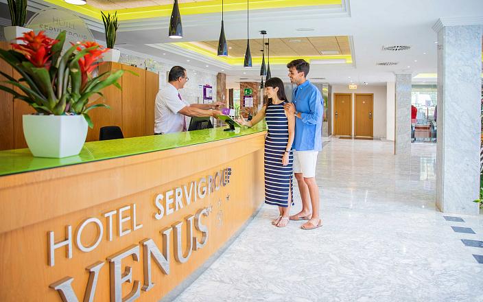 Recepción Hotel Venus