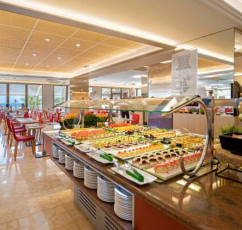 Restaurante tipo buffet Hotel Servigroup La Zenia