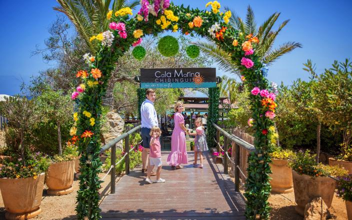 Chiringuito Hotel Marina Playa a pie de playa