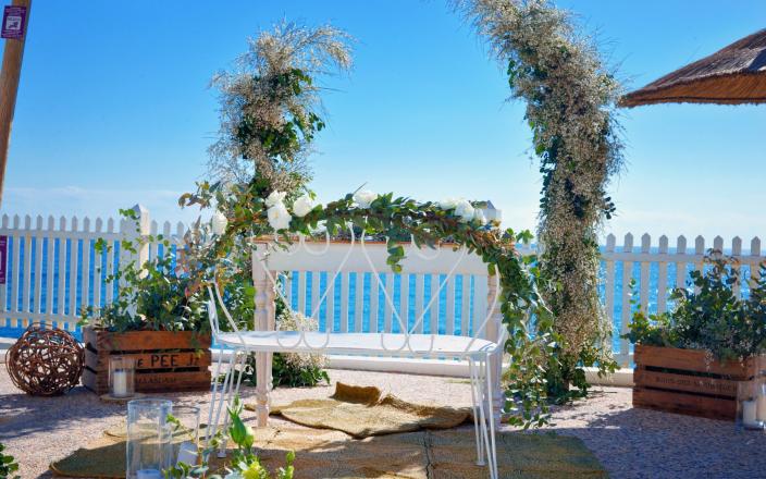 Bodas con vistas al mar en España Hotel Zenia