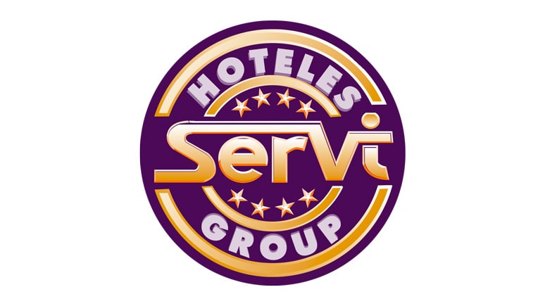El logotipo de Hoteles Servigroup que tantos años ha acompañado la imagen de la cadena Antiguo logotipo de Hoteles Servigroup