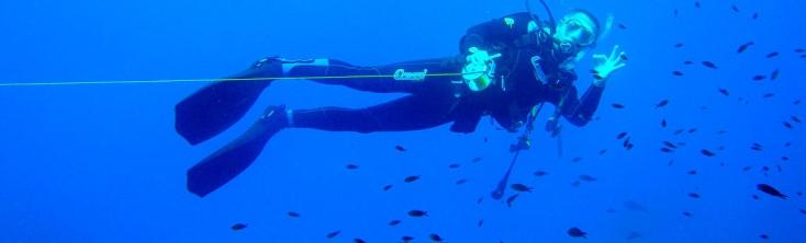 Buceando en Peñíscola
