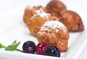 Buñuelos de crema en Semana Santa