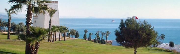 golf con vistas al mar en mojácar