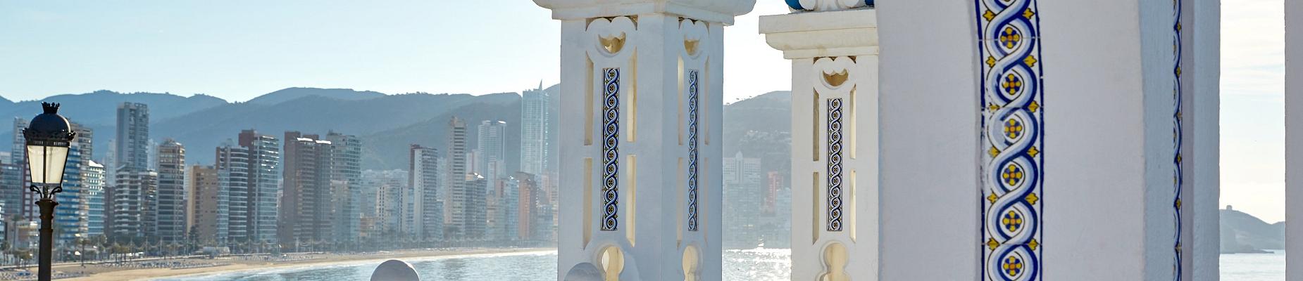 Castillo mirador en Benidorm