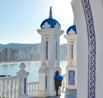 Castillo mirador en Benidorm