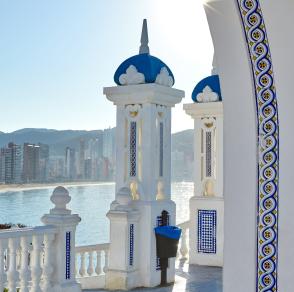 Castillo mirador en Benidorm