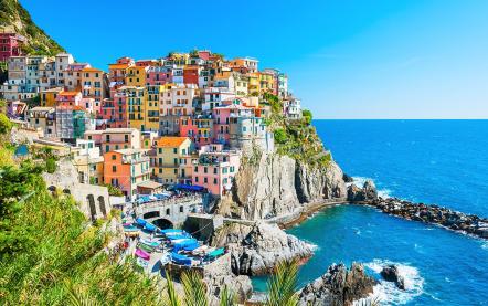 Manarola, uno de los pueblos que componen las Cinque Terre