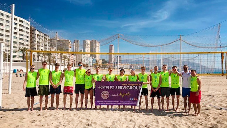 Club Voley Playa Poniente Benidorm Servigroup, patrocinador oficial