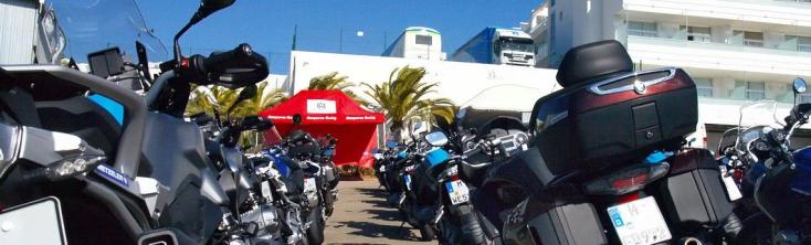 Concentración motoclismo Hotel Marina Playa