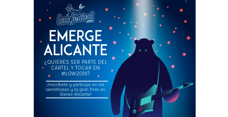 Presentación Low Festival Emerge Alicante Emerge Alicante Low Festival 2018