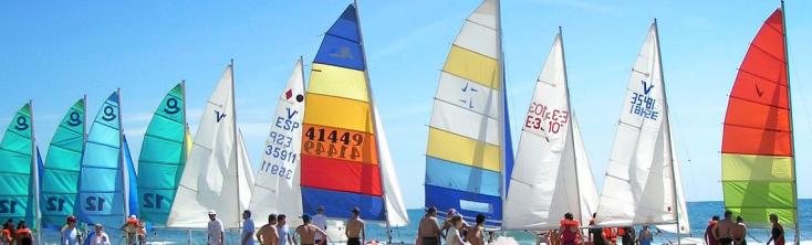 vela ligera en alcoceber