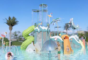 Toboganes acuáticos infantiles