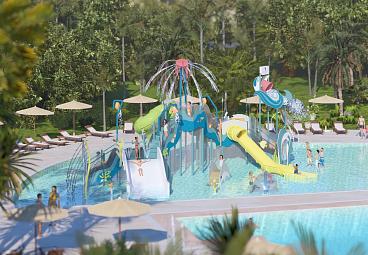 Toboganes acuáticos infantiles