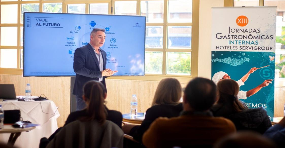 Ponencia inaugural de las Jornadas Gastronómicas Servigroup 2022