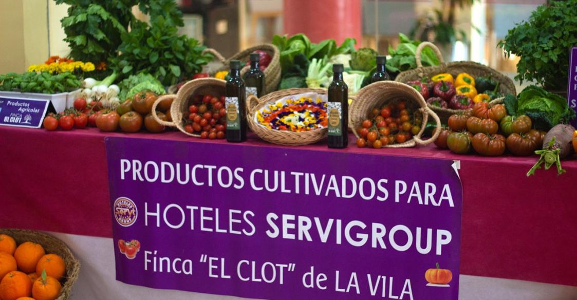Productos de la Finca el Clot para Servigroup.