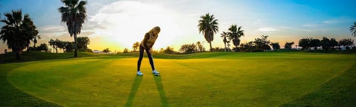 golfista en Orihuela