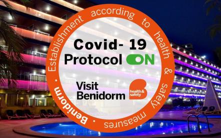 Sello «Benidorm Covid-19 Protocol-On»