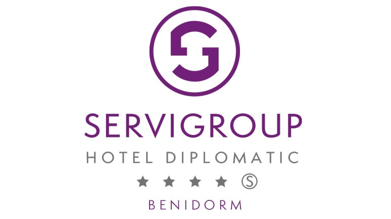 La nueva imagen corporativa del Hotel Servigroup Diplomatic Logotipo Hotel Servigroup Diplomatic