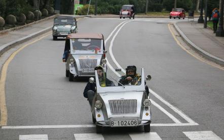 Ruta de microcoches clásicos