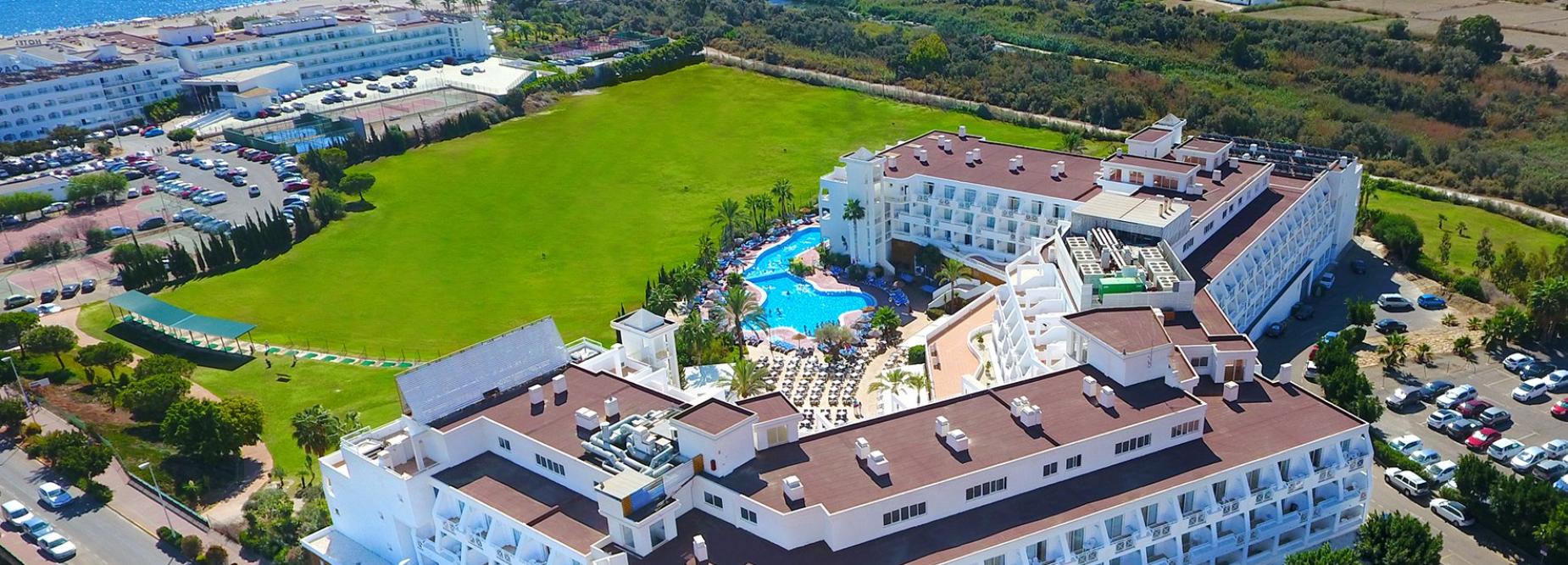 Vista aérea Hotel Marina Mar Mojácar