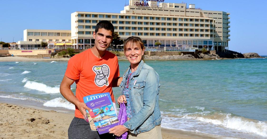 Carlos Alcaraz y Natalia Caballé