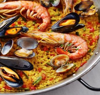 Paella valenciana en Benicasim
