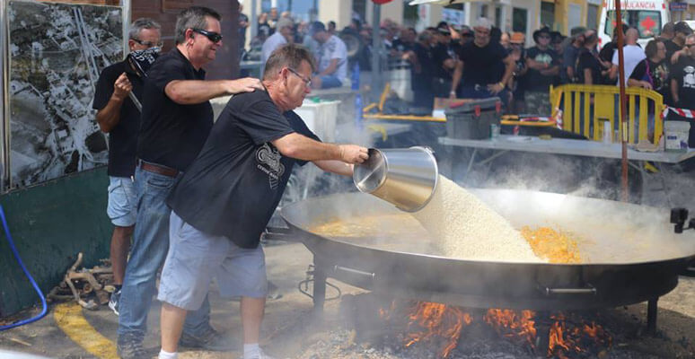 Paella Gigante en Alcocebre