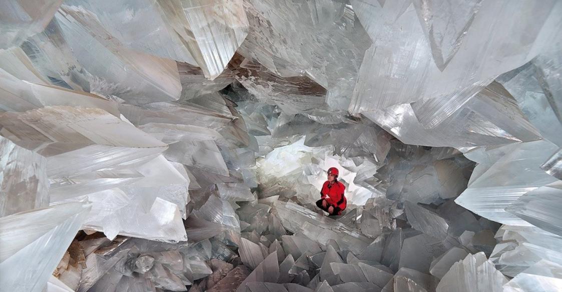 Interior de la Geoda de Pulpí