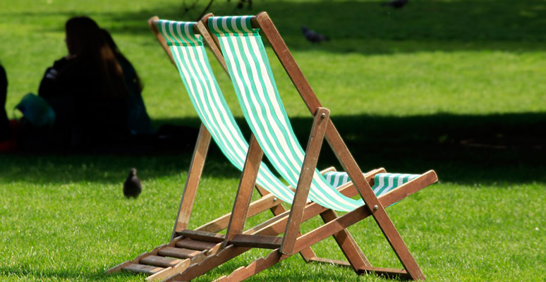 Área descanso Low Festival Zonas Verdes Low Festival