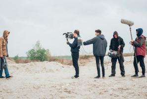 Rodaje en los alrededores de Peñíscola