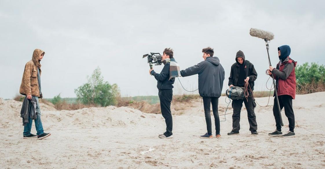Rodaje en los alrededores de Peñíscola