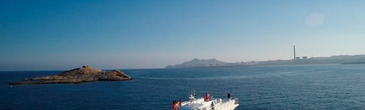 Ruta en barco Mojacar