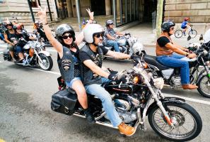Harleys en ruta