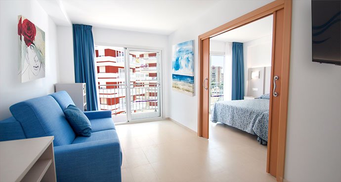 Habitación Doble Salón (Capacidad Máx. 6 personas)