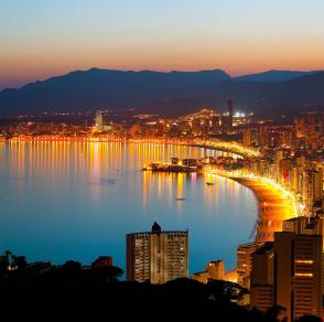 Noche vistas Benidorm