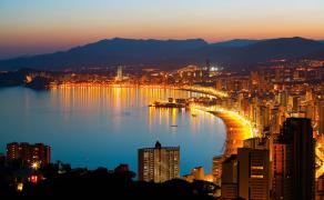 Noche vistas Benidorm