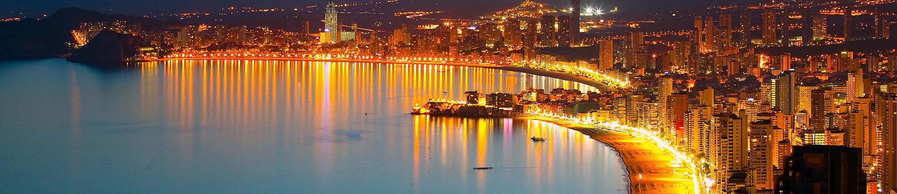 Noche vistas Benidorm