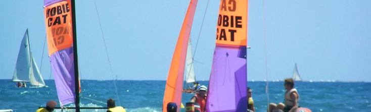 practica de vela en alcoceber