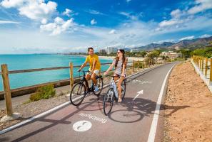 En bici Vía Verde Oropesa Benicàssim