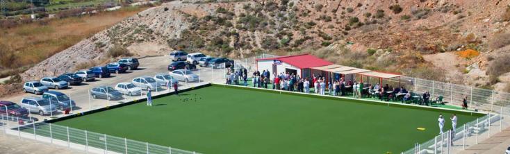Vista del Campo de Bowls Marina Playa