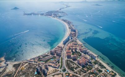 Visita aérea La Manga