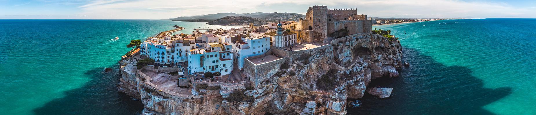 vista panorámica peñíscola